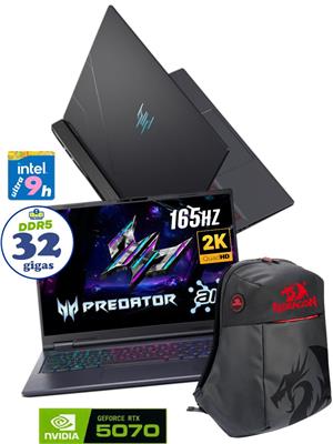 NOTEBOOK ACER PREDATOR HELIOS NEO14 AI ULTRA 9 285H 32GB 1TB RTX5070 W11
